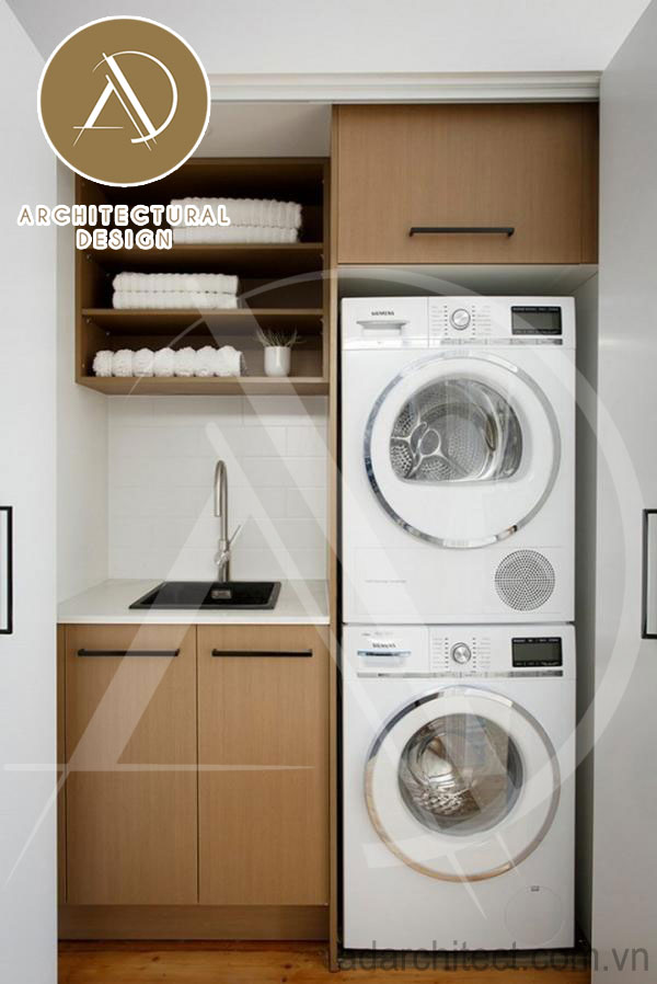 phòng giặt ủi cho nhà 4 tầng hot nhất 2020