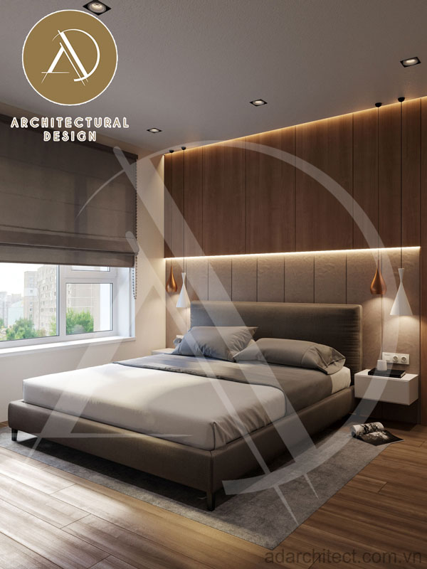  thiết kế nội thất phòng ngủ hiện đại cho nhà 4 tầng đẹp 2020