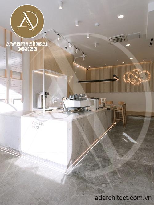 mẫu thiết kế quán cafe đẹp phong cách Japandi