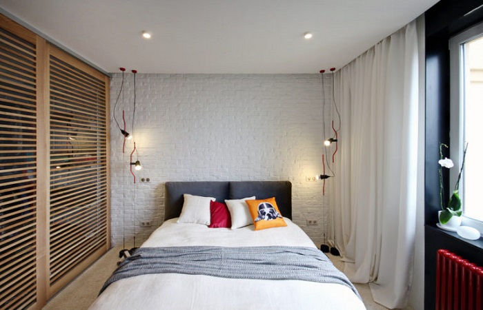 nội thất phòng ngủ hiện đại đơn giản cho nội thất chung cư cao cấp 