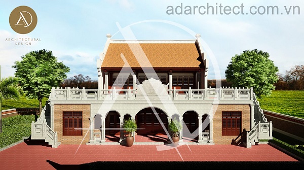 thiết kế chùa - thiết kế chùa Tây Ninh