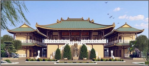 thiết kế chùa Bảo An