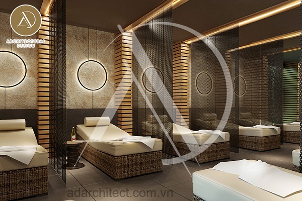 thiết kế nội thất spa cho khách sạn nghỉ dưỡng tại Phú Quốc