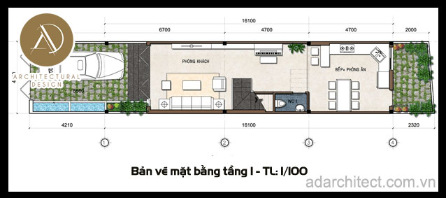 mặt bằng nhà phố đẹp của nhà phố 2020