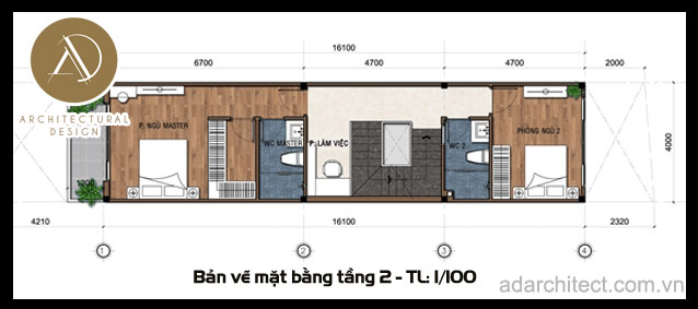 mặt bằng nhà phố 4m đẹp tiện lợi tại tphcm