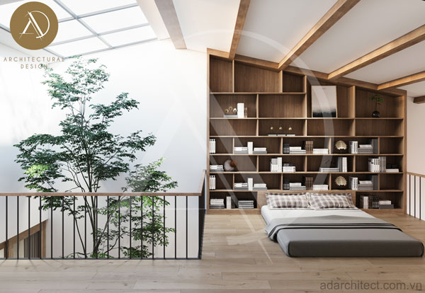 trang trí phòng ngủ đơn giản cho mẫu nhà 1 tầng đơn giản