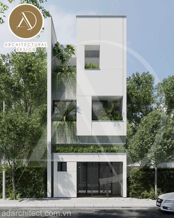 10 mẫu nhà 3 tầng 2020 đẹp đại diện phong cách thiết kế hiện đại