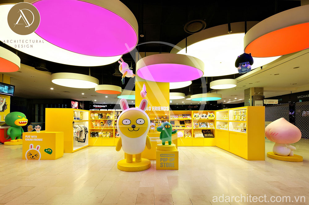Thiết kế không gian trưng bày & kinh doanh đồ chơi trẻ em