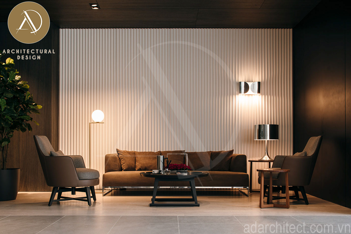 sofa vẫn được ưu tiên thiết kế có điểm nhấn và sang trọng, ấn tượng hơn