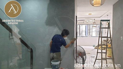 sơn bê tông tạo hiệu ứng tốt mang đến không gian thể hiện cá tính của gia chủ