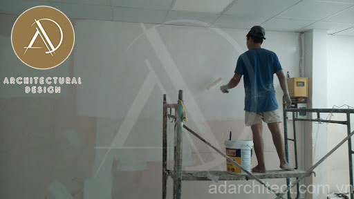 sơn tường đúng kỹ thuật cho nhà ở đạt thẩm mỹ lâu dài, tường không loang lỗ