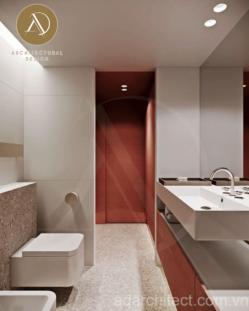 thiết kế phòng tắm rộng rãi, nội thất phòng tắm sang trọng cho nhà đẹp