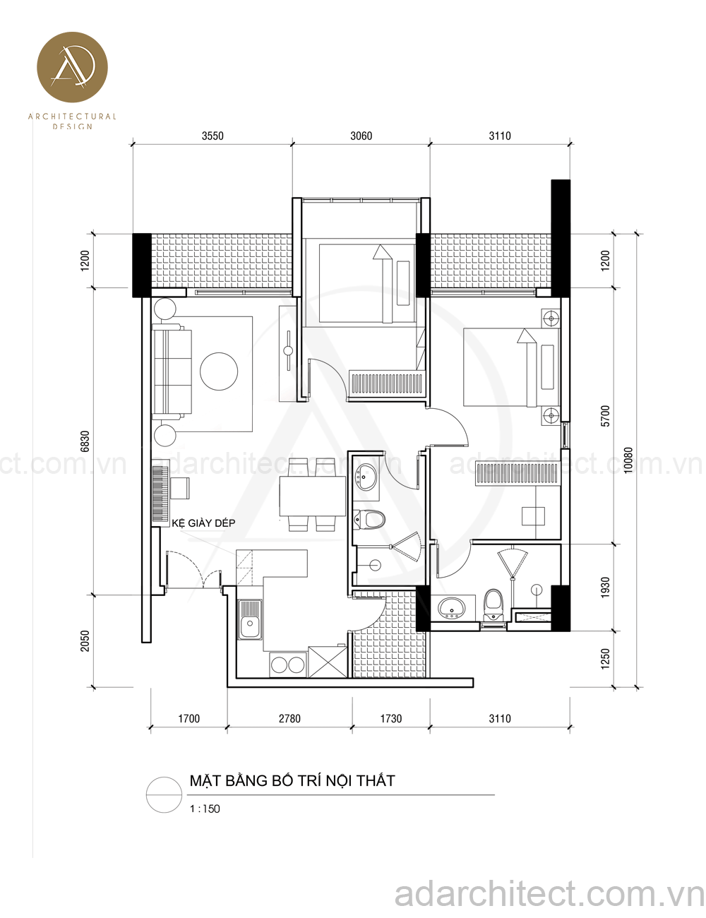 Nếu bạn đang muốn tìm kiếm một mẫu thiết kế nội thất căn hộ 90m2 để tham khảo, hãy xem những hình ảnh này để có thể có một bố cục hoàn hảo cho không gian của bạn.