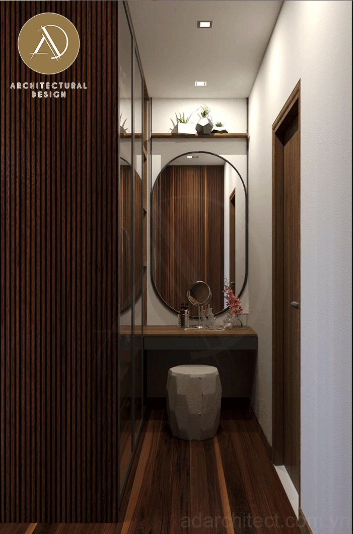 thiết kế phòng ngủ Penthouse có nhà vệ sinh đẹp, hiện đại và sang trọng cực kì