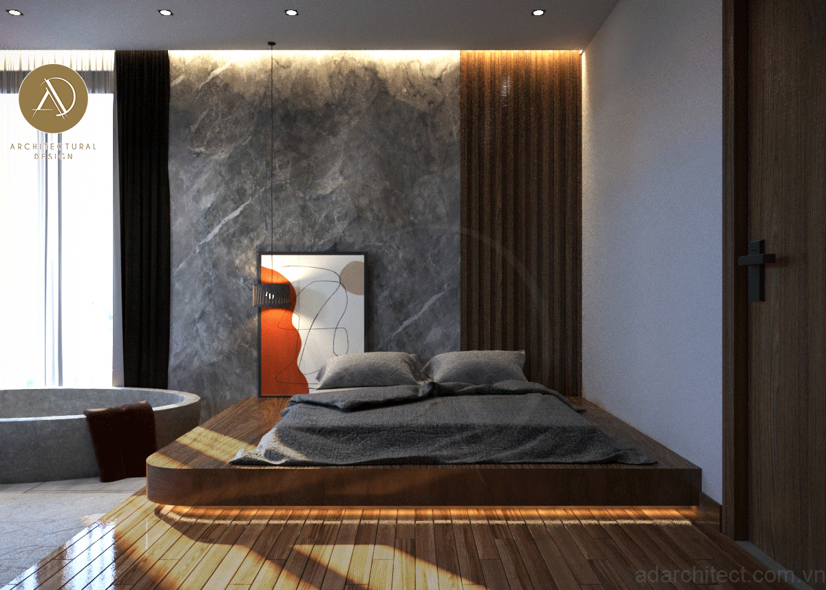 thiết kế phòng ngủ đẹp, sang trọng, hiện đại. Xu hướng thiết kế gỗ hot nhất hiện nay
