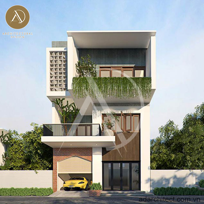 Mẫu nhà phố 3 tầng đẹp hiện đại 6x26m tại Bình Phước | Autodesk Community  Gallery