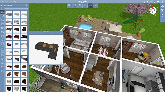 các ứng dụng thiết kế nhà: Home Design 3D thiết kế nhà
