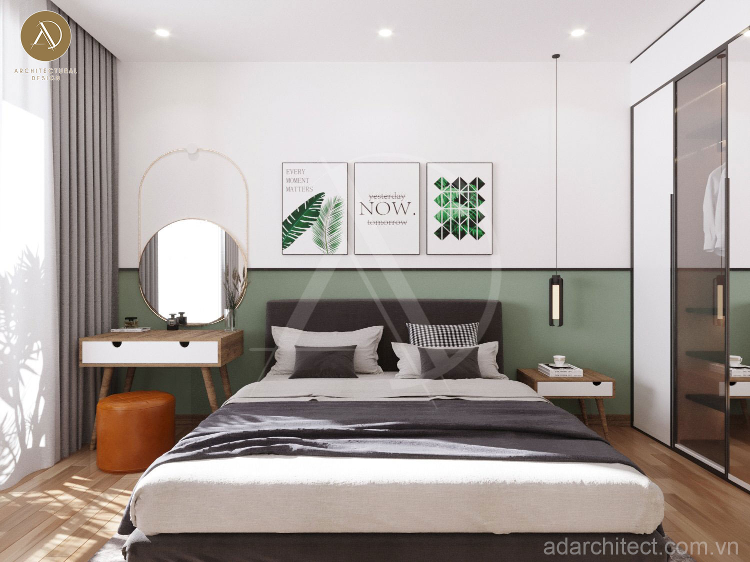 thiết kế homestay đẹp: phòng ngủ của bé gái