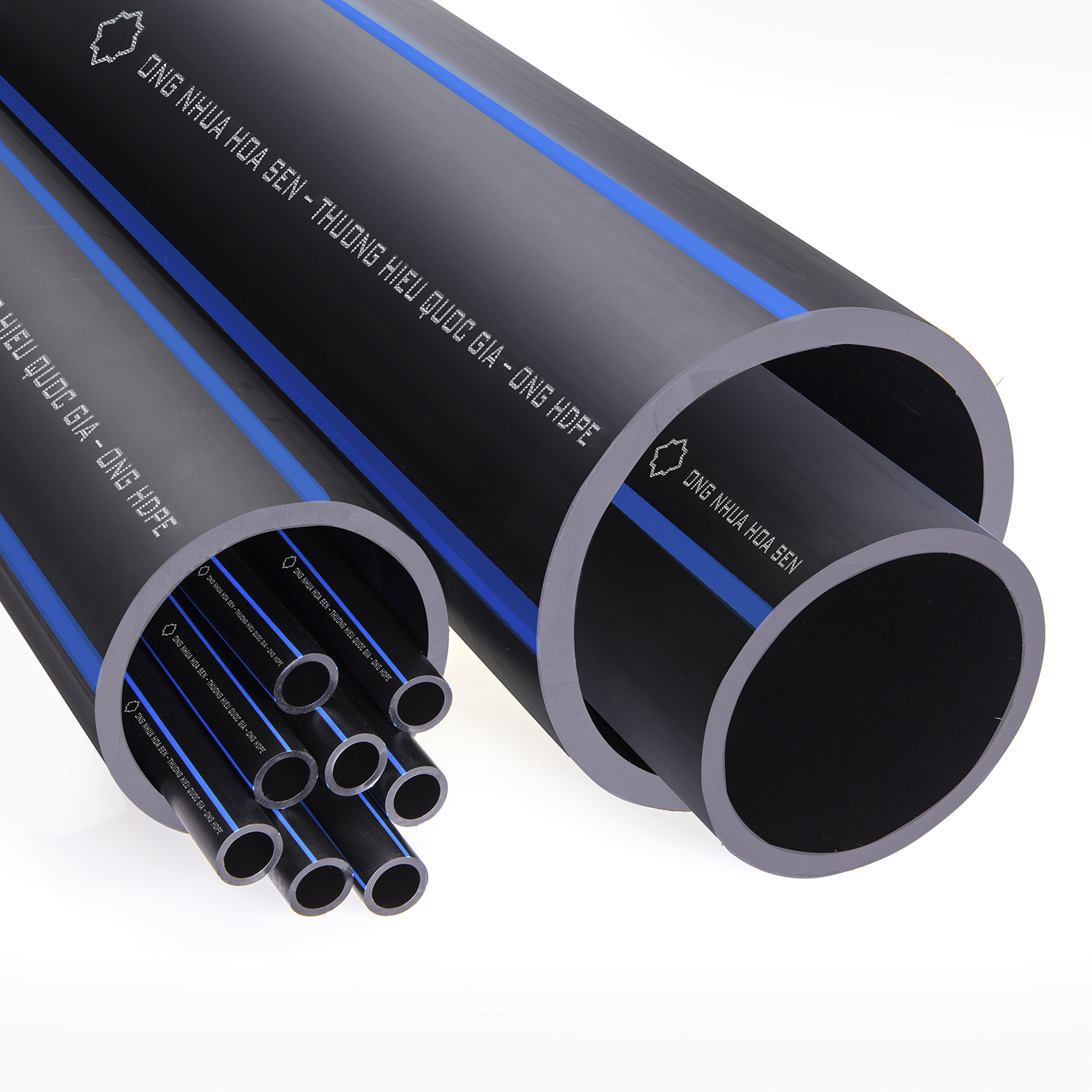 vật tư xây dựng: ống nhựa HDPE 