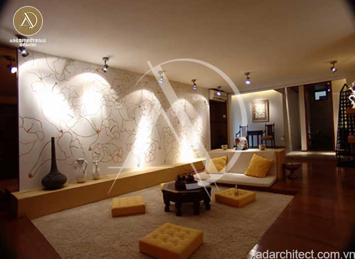 Ánh sáng trong thiết kế nội thất: Ánh sáng trọng tâm dùng để trang trí cho một khu vực nào đó trong ngôi nhà