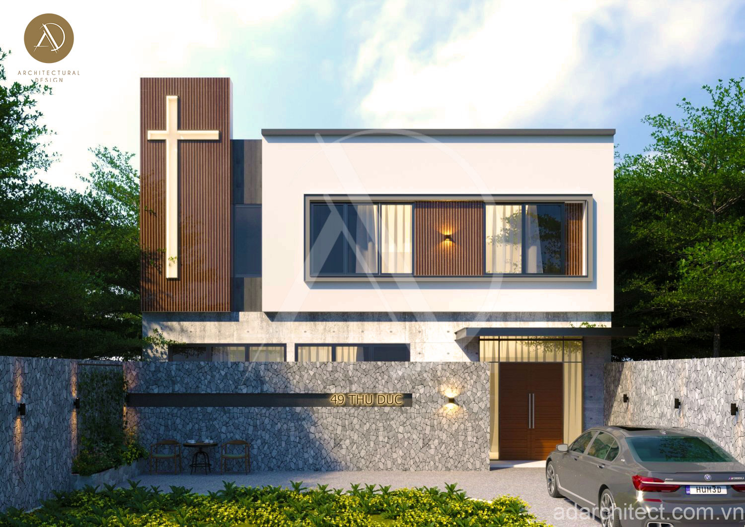công trình nhà Nguyện, thiết kế công trình tôn giáo chất lượng
