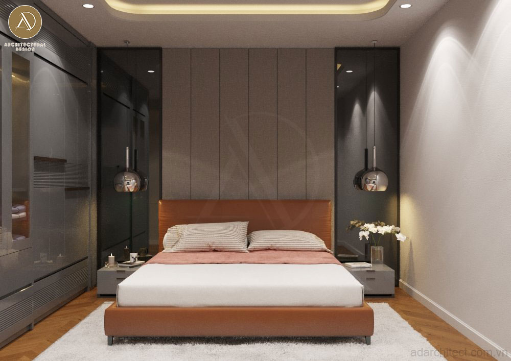phòng ngủ đẹp sang trọng cho nhà vừa ở vừa kinh doanh