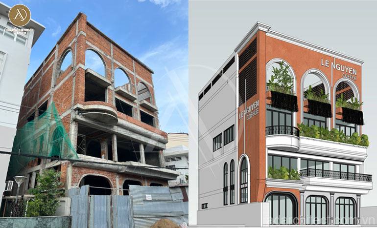 công ty thiết kế kiến trúc: nhà phố kết hợp kinh doanh